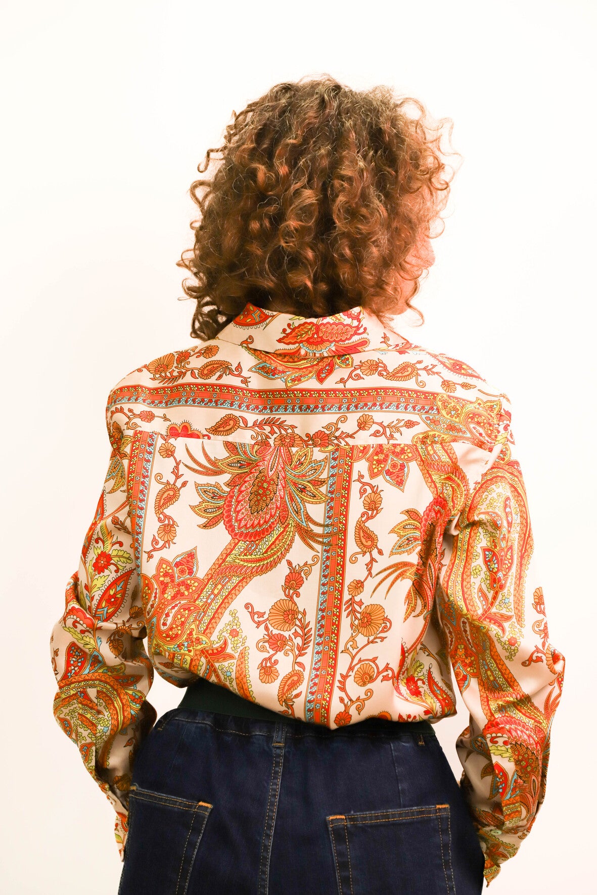 Chemise à motifs Mango Taille M