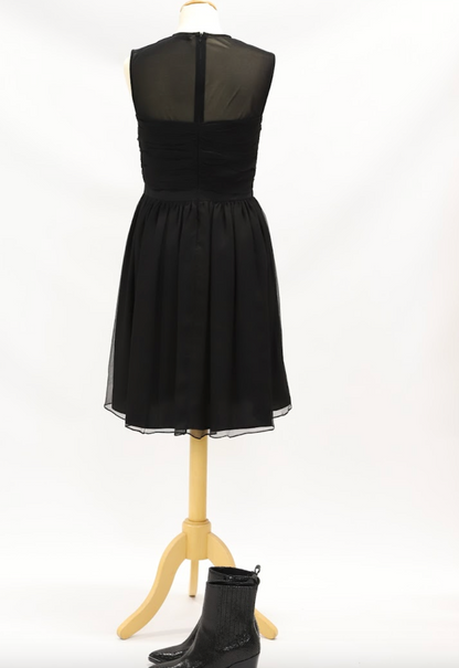 Robe noire Sandro 100% soie Taille M