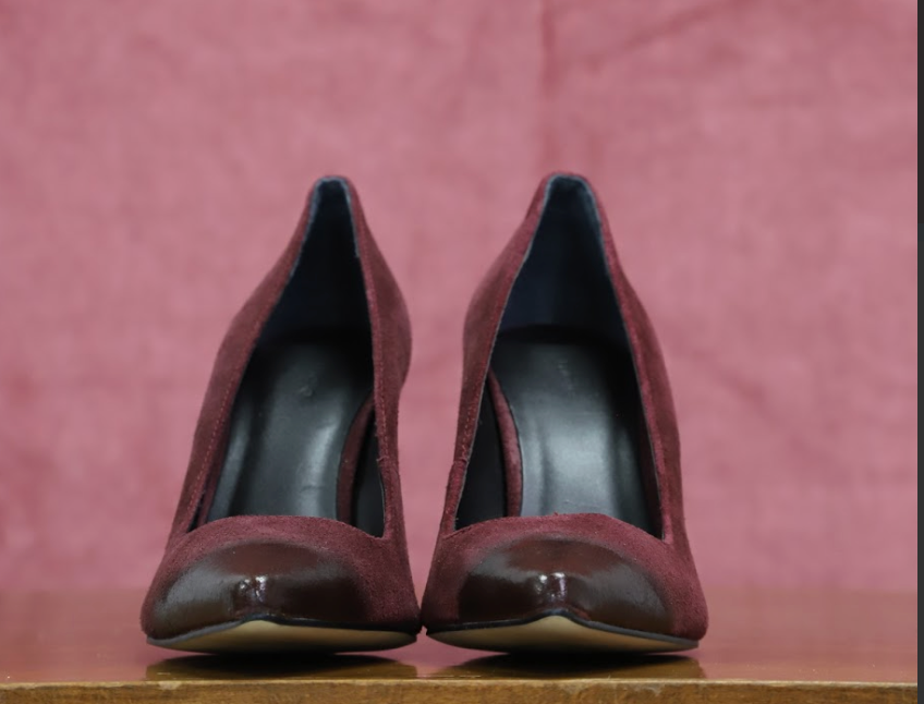 Escarpins rouge bordeaux on sale