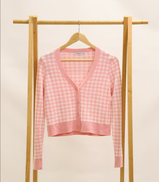 Gilet rose Stradivarius Taille XS