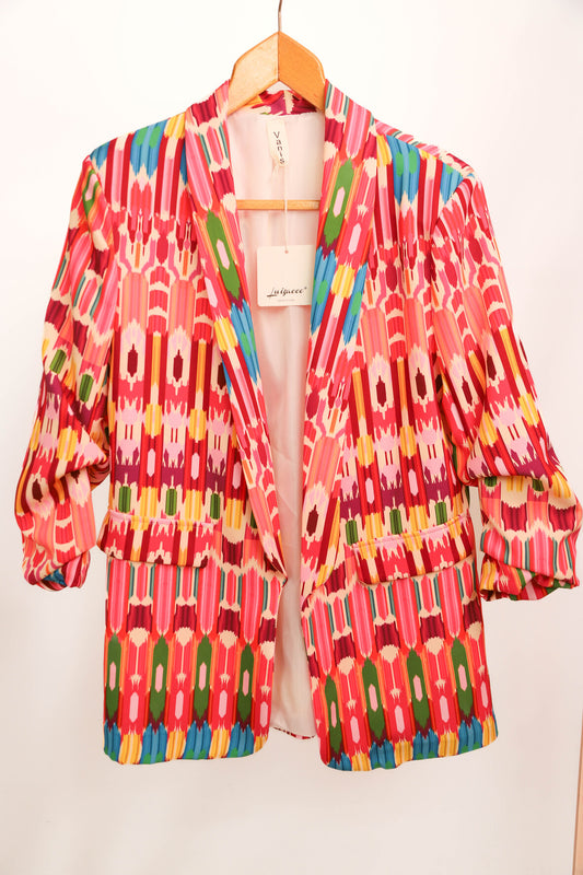 Veste blazer multicolore Vanis Taille Unique - NEUF