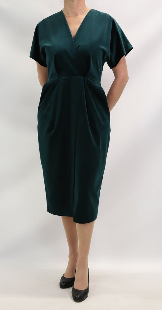 Robe longue vert sapin Closet Taille XL