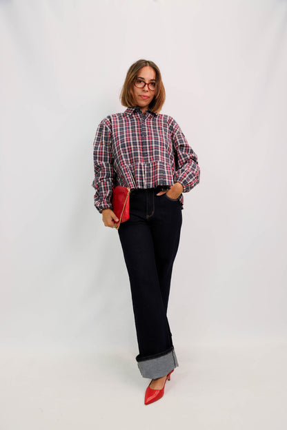 Chemise à carreaux Fringuette La Ligne Taille M
