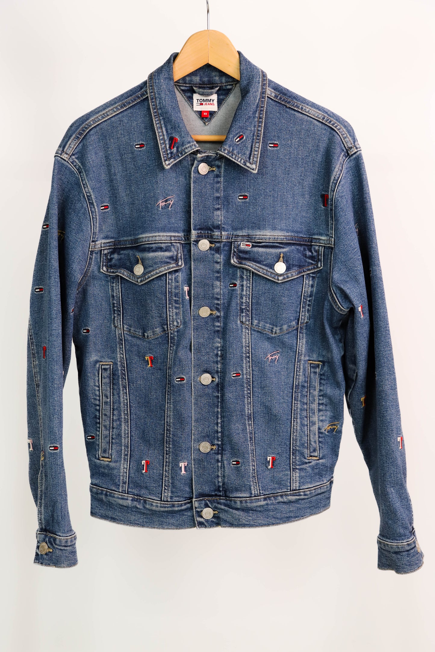 Veste bleue Tommy Jeans Taille XS