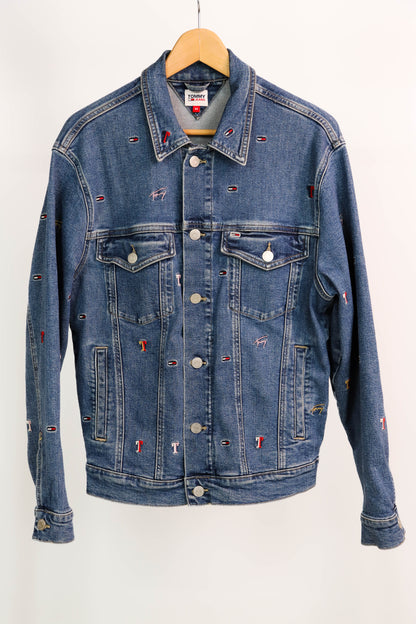 Veste bleue Tommy Jeans Taille XS