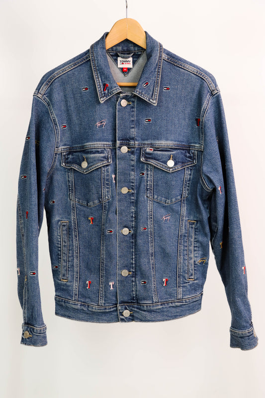 Veste bleue Tommy Jeans Taille XS