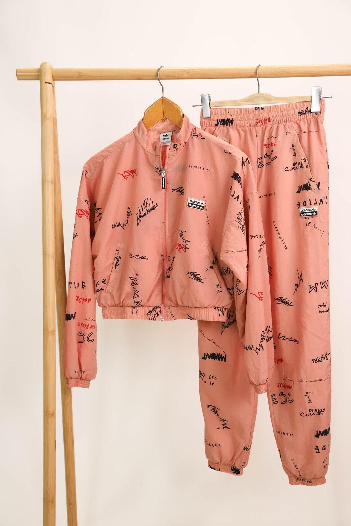 Ensemble rose Adidas Veste et pantalon Taille XS