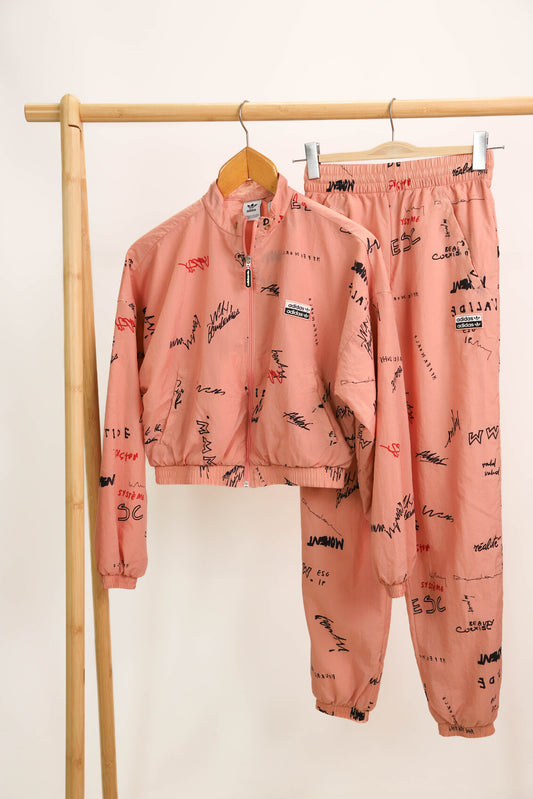 Ensemble rose Adidas Veste et pantalon Taille XS