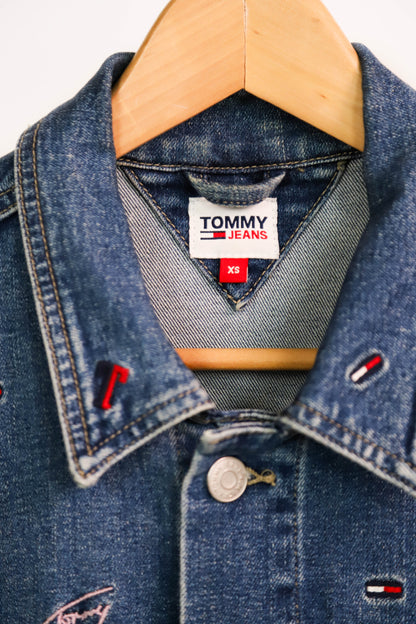 Veste bleue Tommy Jeans Taille XS