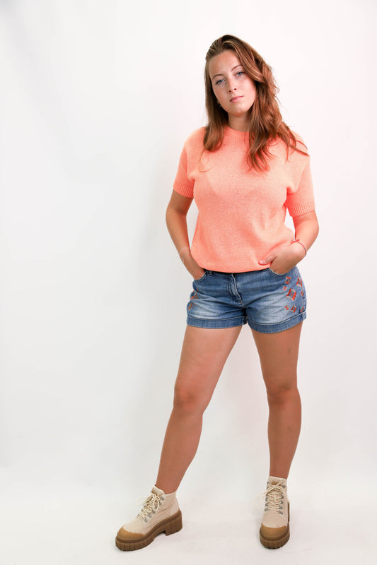 Short bleu Caroll Taille M