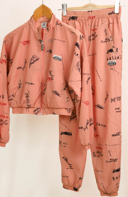 Ensemble rose Adidas Veste et pantalon Taille XS
