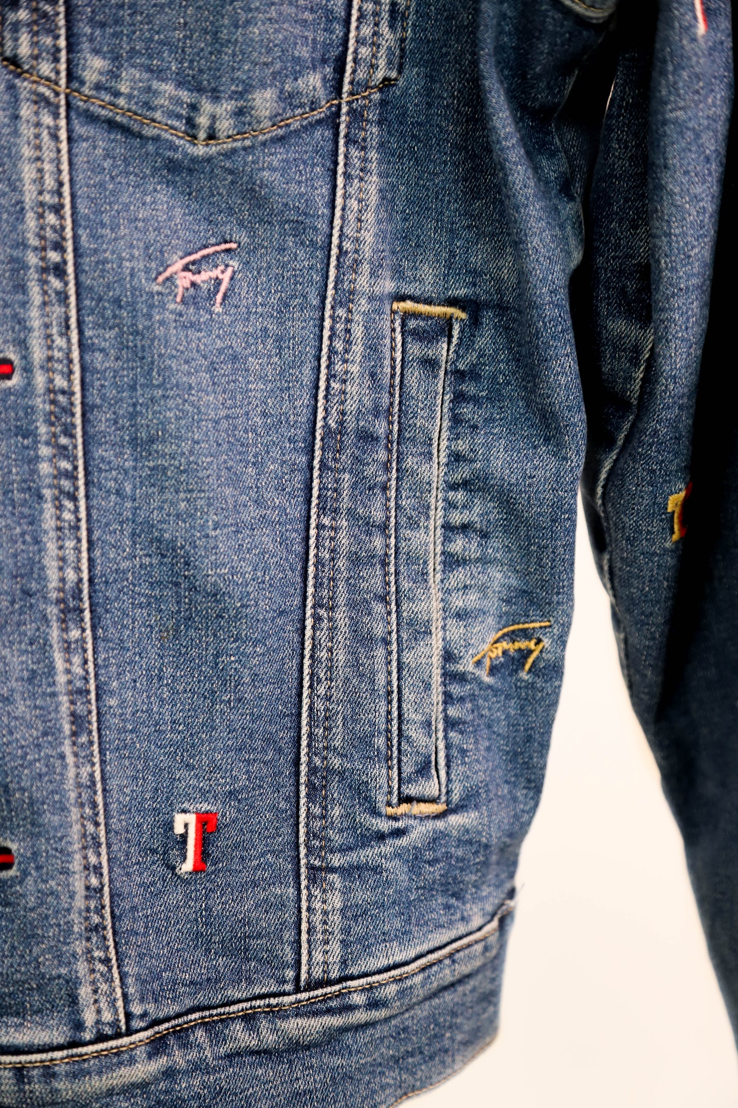 Veste bleue Tommy Jeans Taille XS