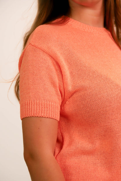 Pull fin orange Compagnie des aventures Taille XL