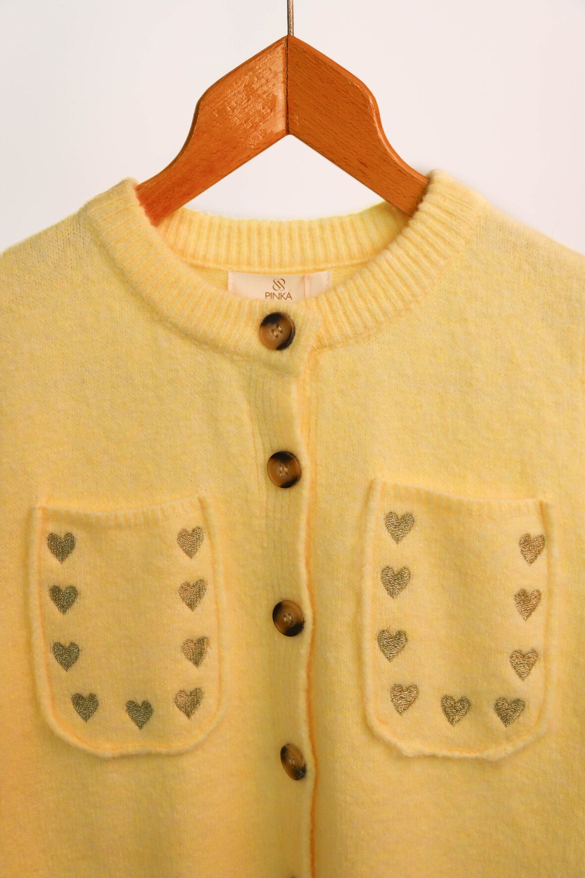 Gilet sans manches jaune Pinka Taille Unique - NEUF