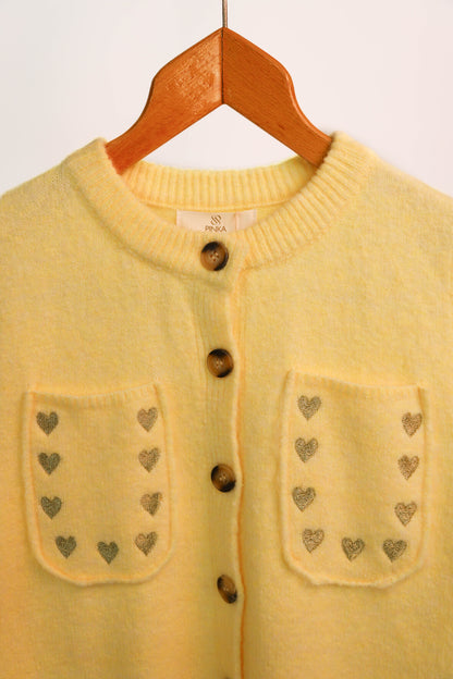Gilet sans manches jaune Pinka Taille Unique - NEUF