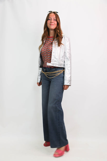 Jean large bleu Kiabi Taille S