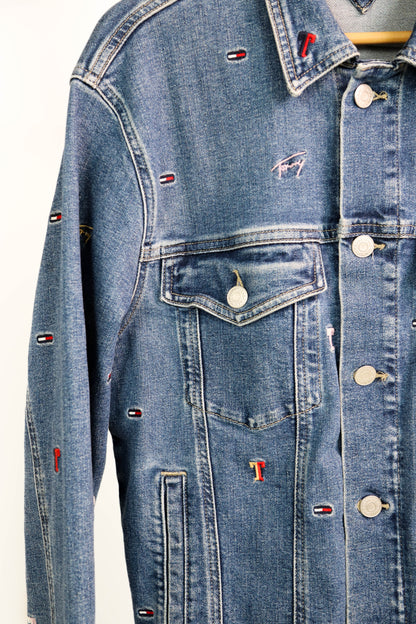 Veste bleue Tommy Jeans Taille XS