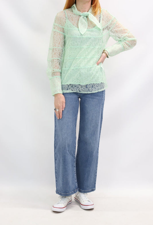 Blouse verte Sandro Taille M - NEUF