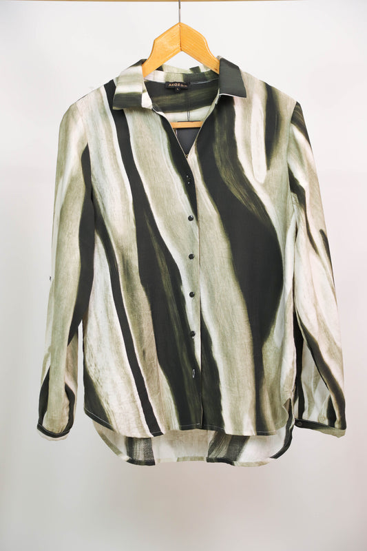 Chemise à motif Akoz Taille L