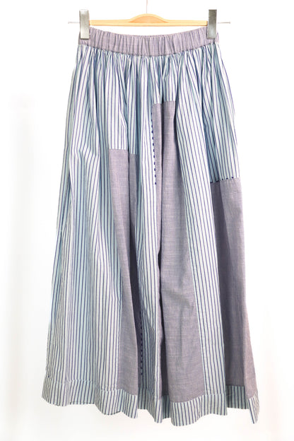 Jupe bleue rayée Hod Taille XS