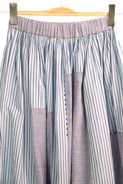 Jupe bleue rayée Hod Taille XS
