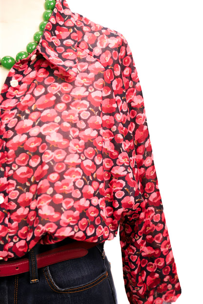 Chemise fleurie Palme Taille Unique