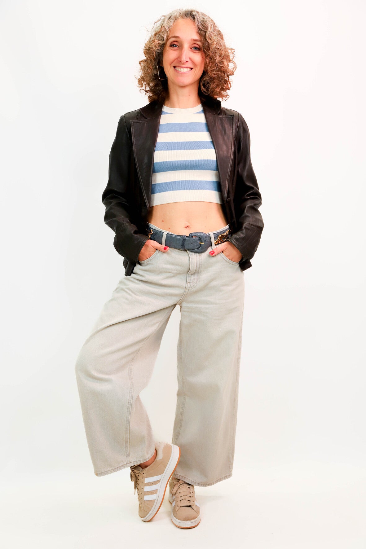 Jean gris Pull and Bear Taille XS