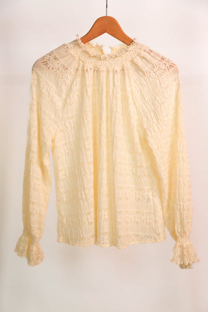 Blouse écrue So Sweet Taille S - NEUF
