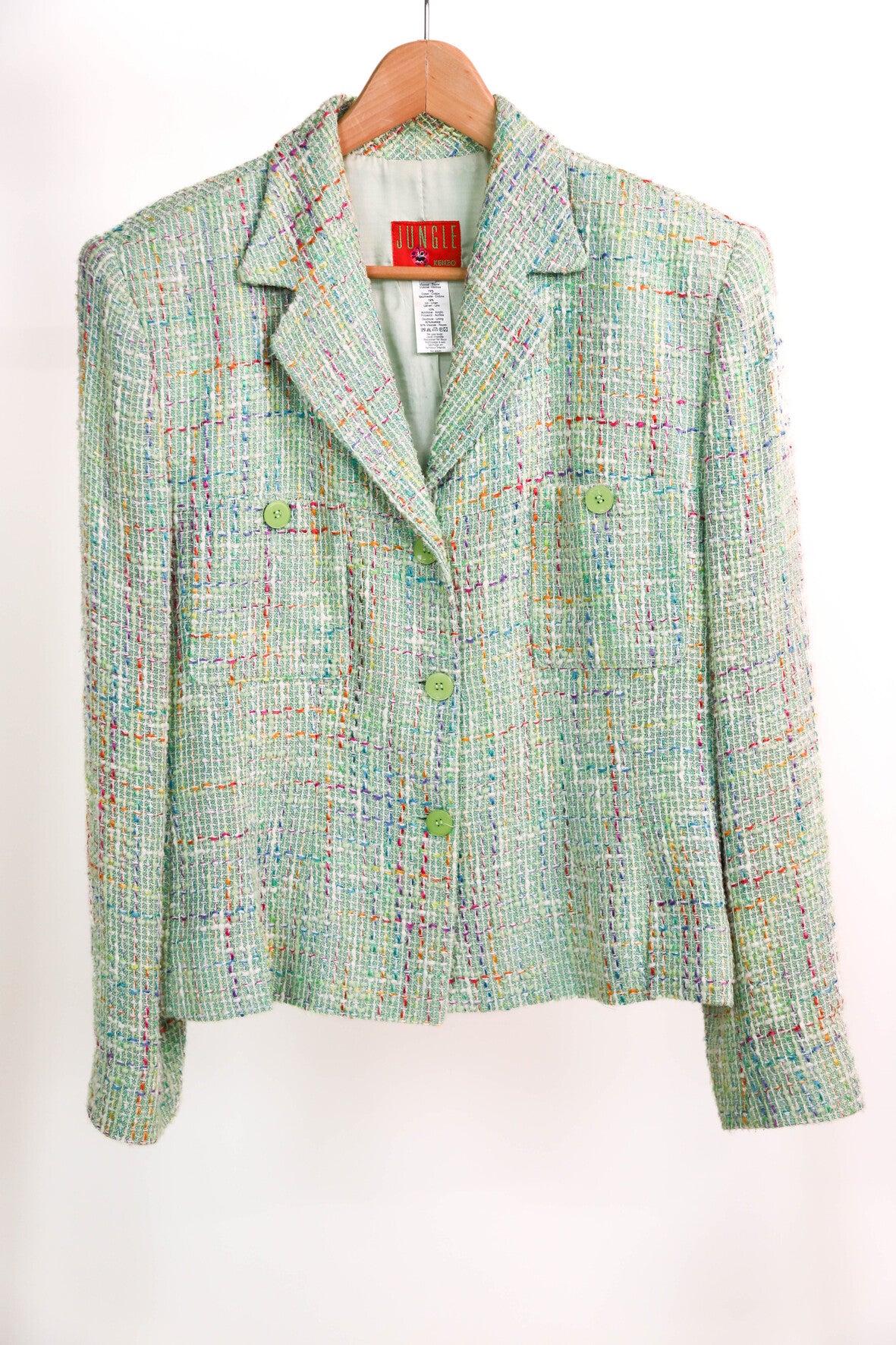 Veste verte Kenzo Jungle Taille XL