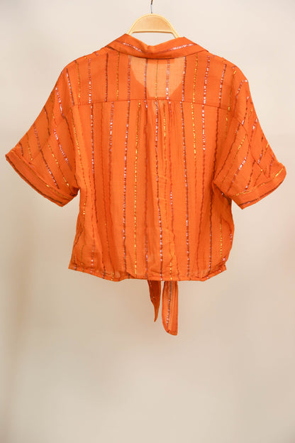 Chemisier terracotta Promod Taille S