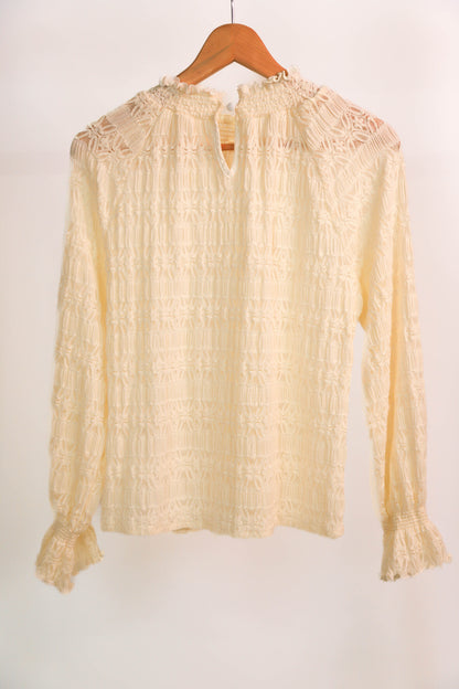 Blouse écrue So Sweet Taille S - NEUF