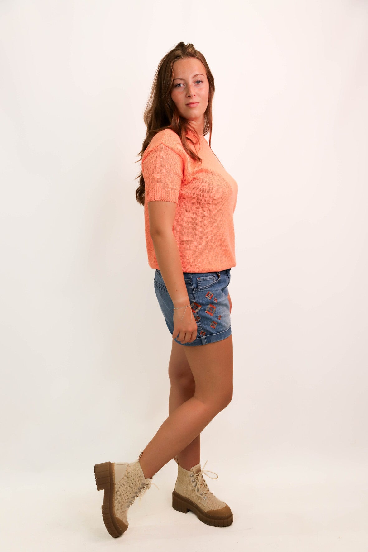 Short bleu Caroll Taille M
