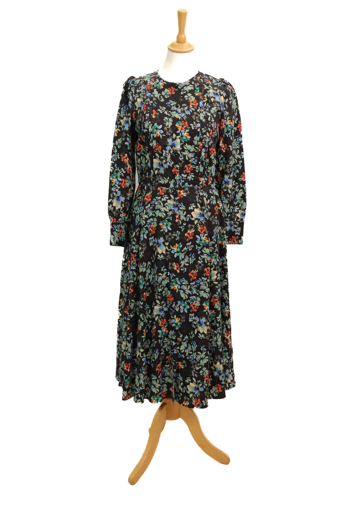 Robe noire fleurie Ekyog Taille XS - NEUF