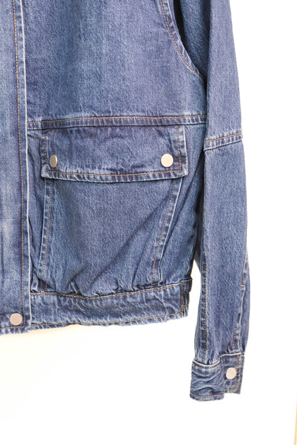 Veste bleue oversize Laulia Taille S/M - NEUF