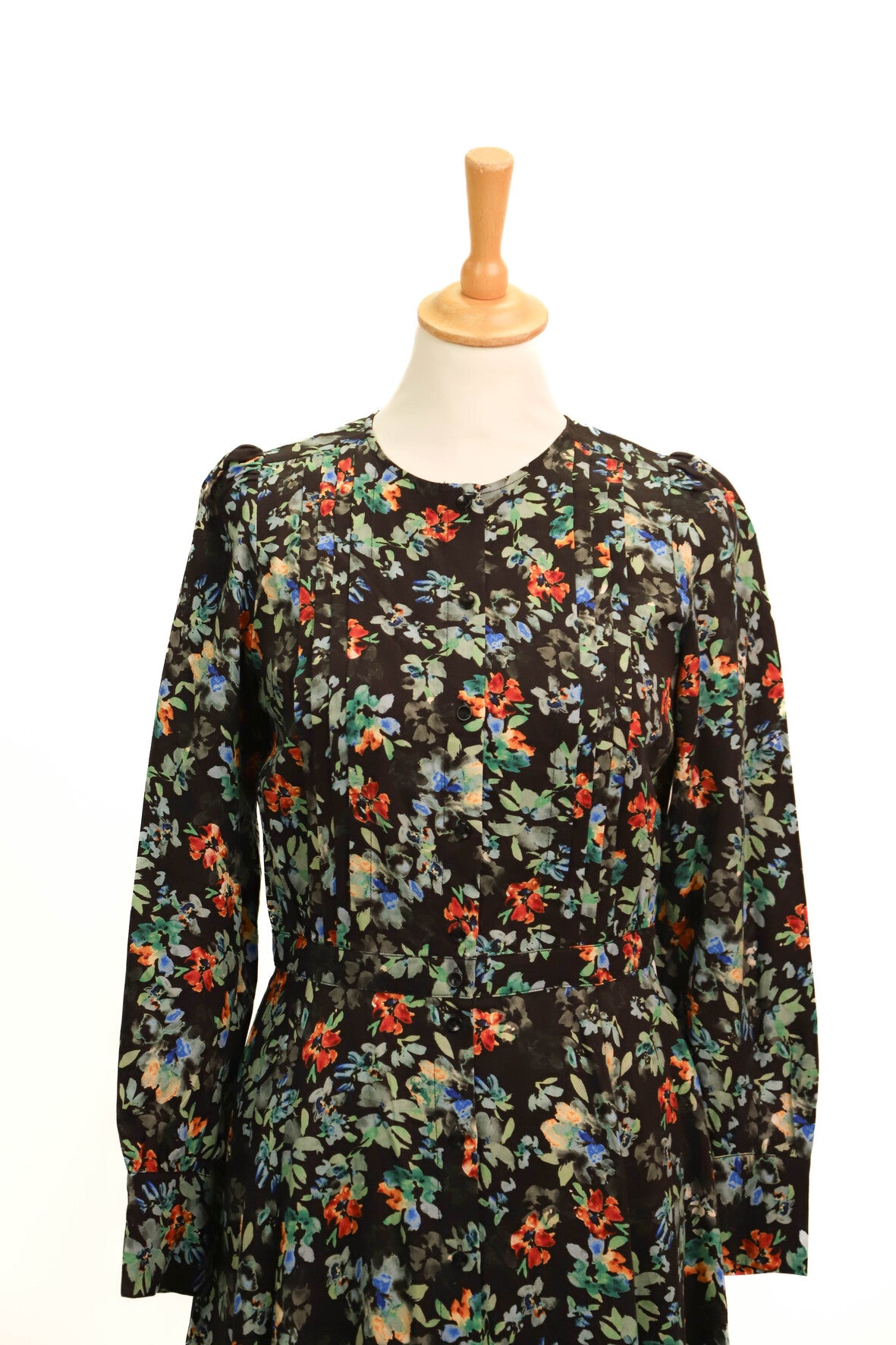 Robe noire fleurie Ekyog Taille XS - NEUF