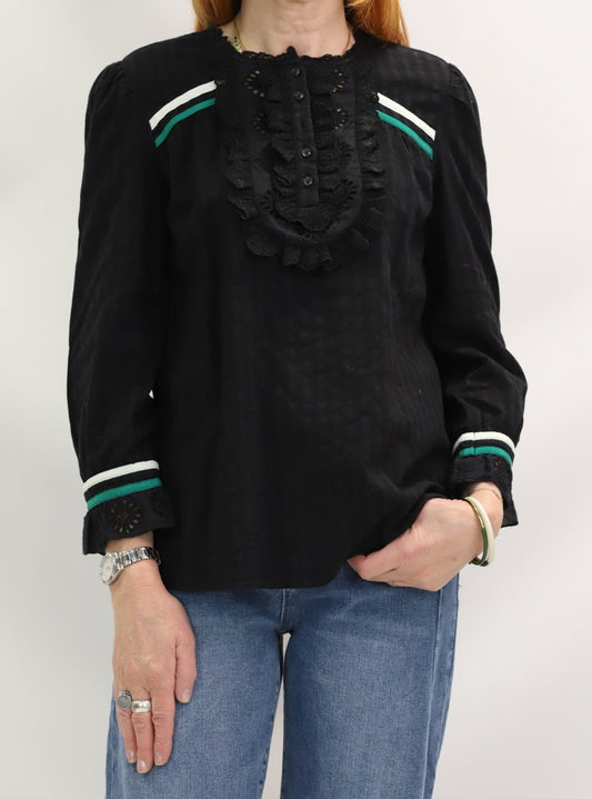 Blouse noire ba&sh Taille M