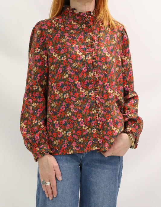Chemise imprimé fleuri FRNCH Taille L