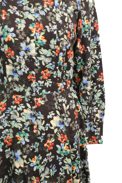 Robe noire fleurie Ekyog Taille XS - NEUF