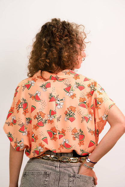 Chemise rose Camaïeu Taille S