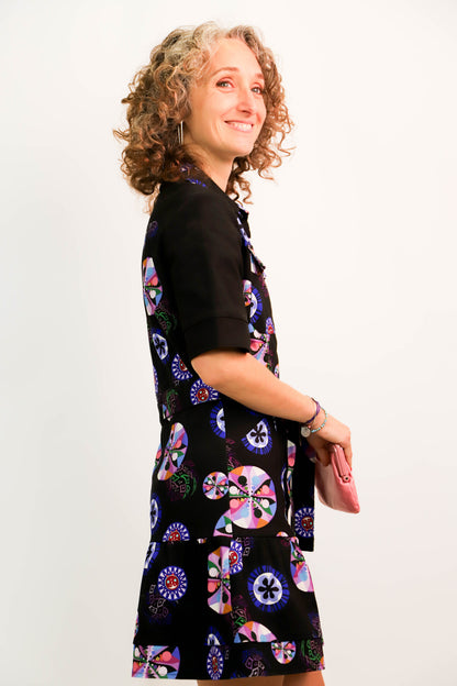 Robe noire Desigual Taille S