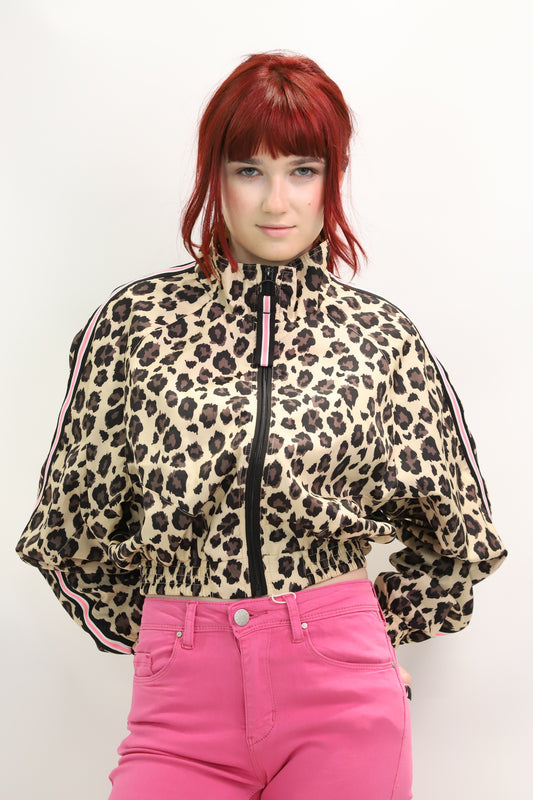Blouson imprimé léopard Taille S