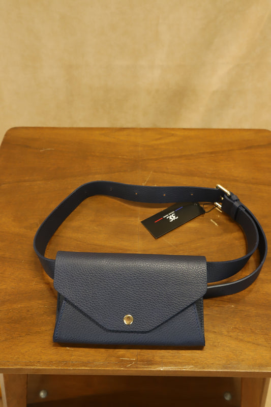 Pochette banane bleu Cecile Wang NEUF