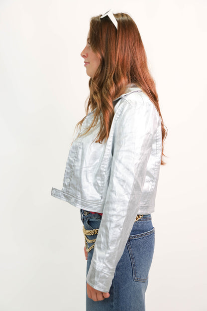 Veste argenté Gold et Silver Taille S - NEUF