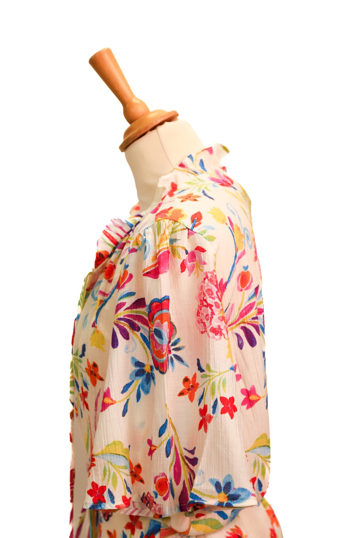 Robe blanche fleurie Kilky Taille M - NEUF
