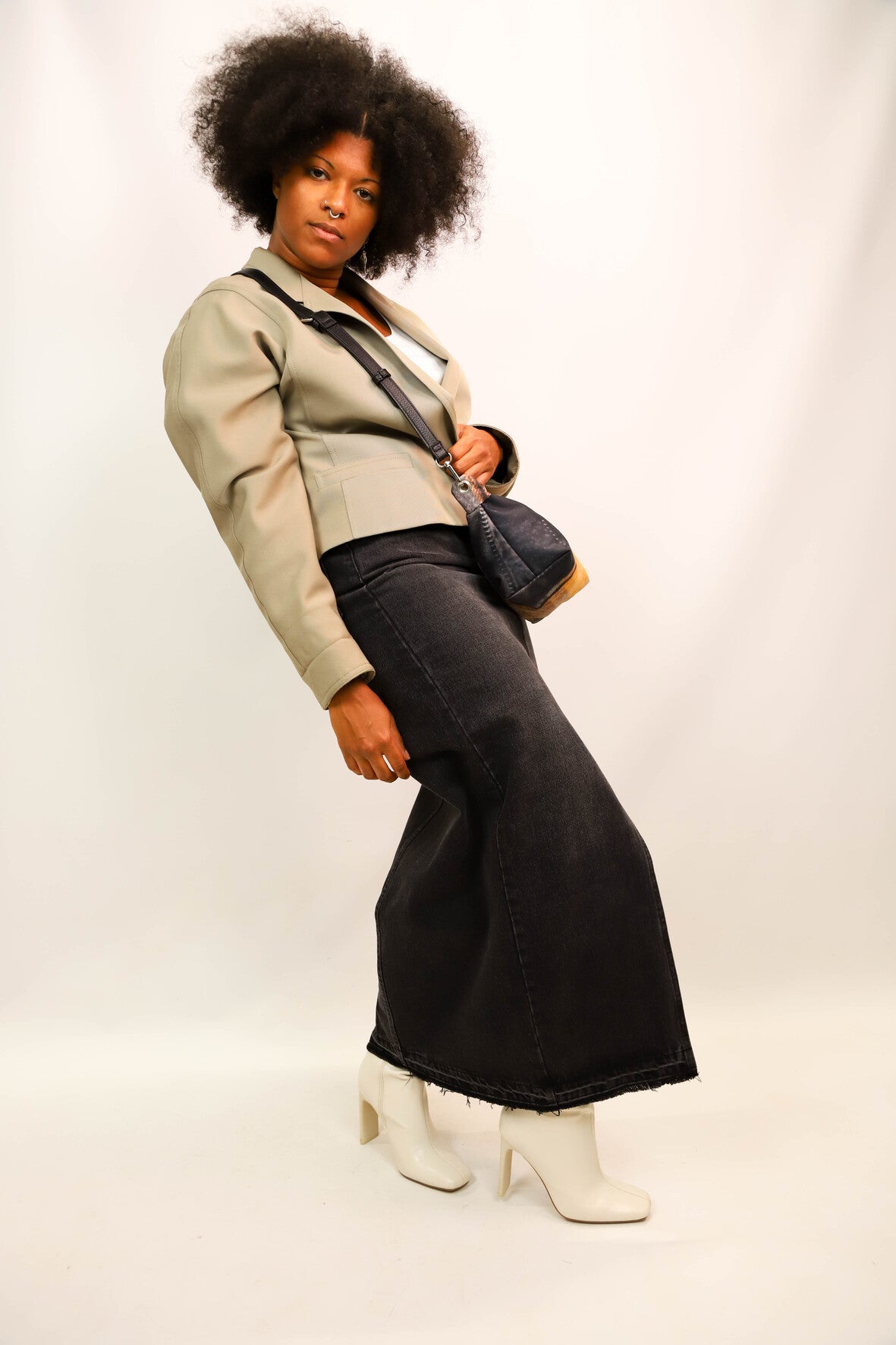 Veste blazer taupe Louis Feraud Taille L