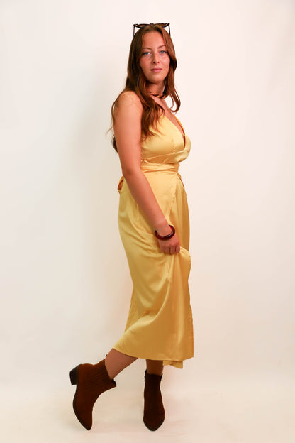 Robe jaune Amylynn Taille M - NEUF
