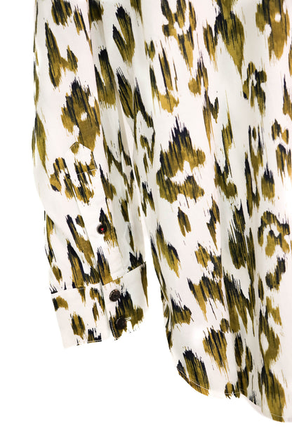 Chemise écrue et kaki Scotch et Soda Taille S