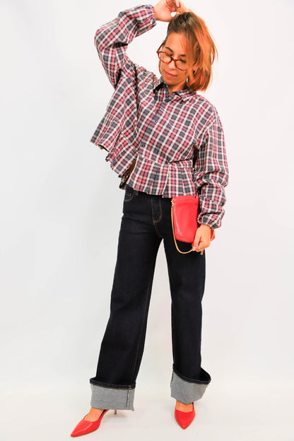 Chemise à carreaux Fringuette La Ligne Taille M
