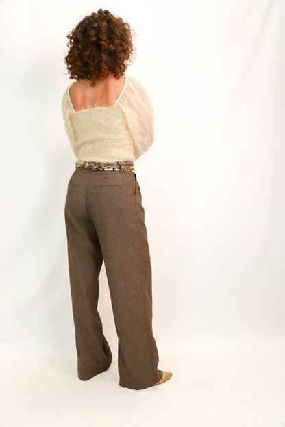 Haut beige BikBok Taille M