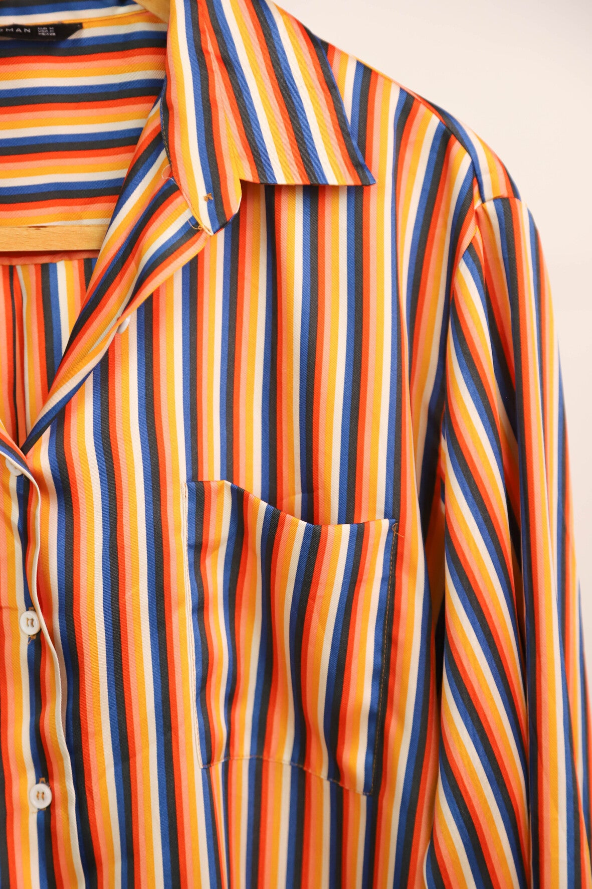 Chemise rayée Zara Taille M